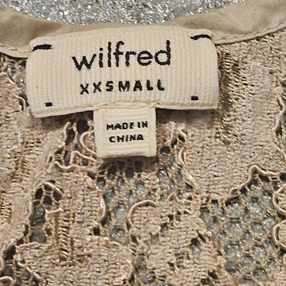 Wilfred Lace Racerback Tank sz XXS - Picture 7 of 7